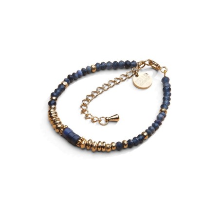 Bracelet Rim agate bleue | Pierres naturelles | Belle mais pas que