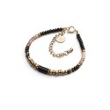 Bracelet Rim spinelle noir et zirocn jaune | Belle mais pas que