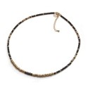 Collier Jade spinelle noir | Pierres naturelles | Belle mais pas que
