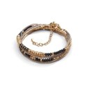 Bracelet Jade 2 tours spinelle noir | Belle mais pas que