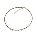 Collier Emi spinelle noir | Pierres naturelles | Belle mais pas que