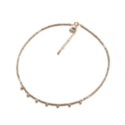 Collier Emi zircon jaune | Pierres naturelles | Belle mais pas que