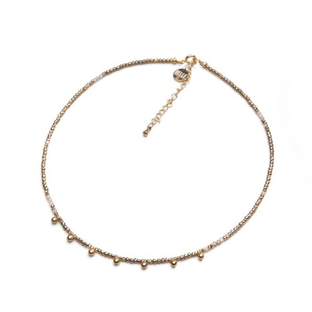 Collier Emi zircon jaune | Pierres naturelles | Belle mais pas que