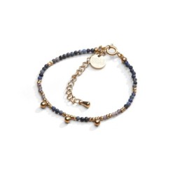 Bracelet Emi saphir, agate bleue & labradorite | Belle mais pas que