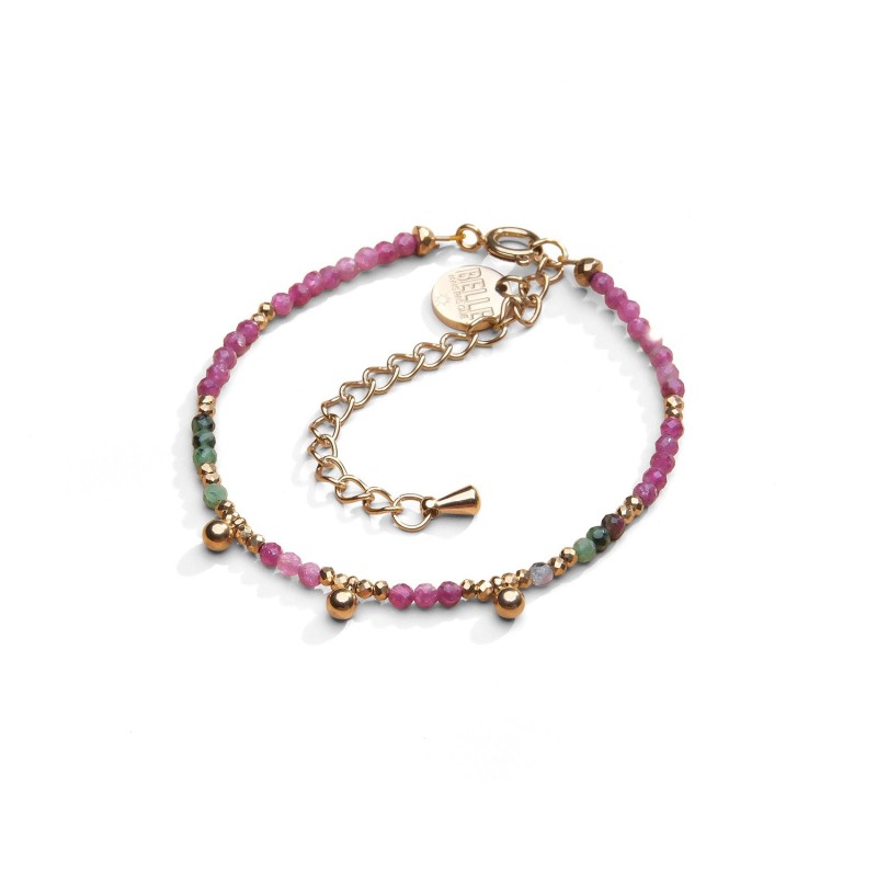 Bracelet Emi rubis & rubis zoïste | Belle mais pas que
