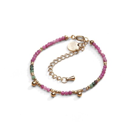 Bracelet Emi rubis & rubis zoïste | Belle mais pas que
