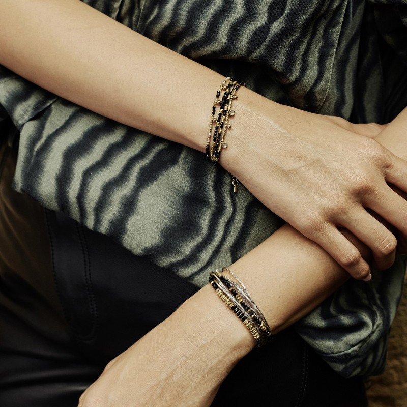 Collier et bracelet Emi 3 tours rubis | Belle mais pas que