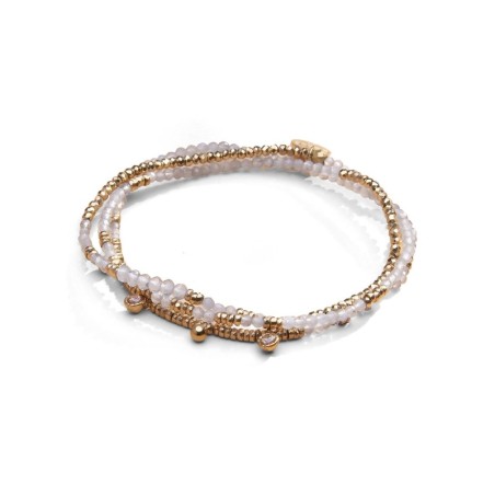 Collier et bracelet Emi 3 tours labradorite | Belle mais pas que