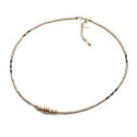 Collier Juliette spinelle noir | Pierres naturelles | Belle mais pas que