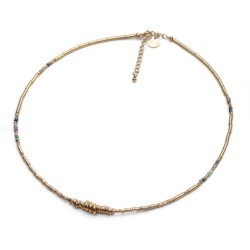 Collier Juliette rubis zoïste | Pierres naturelles | Belle mais pas que