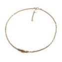 Collier Juliette zircon jaune | Pierres naturelles | Belle mais pas que