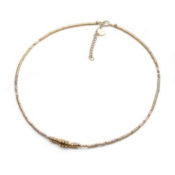 Collier Juliette zircon jaune | Pierres naturelles | Belle mais pas que