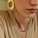 Collier Juliette zircon jaune | Pierres naturelles | Belle mais pas que