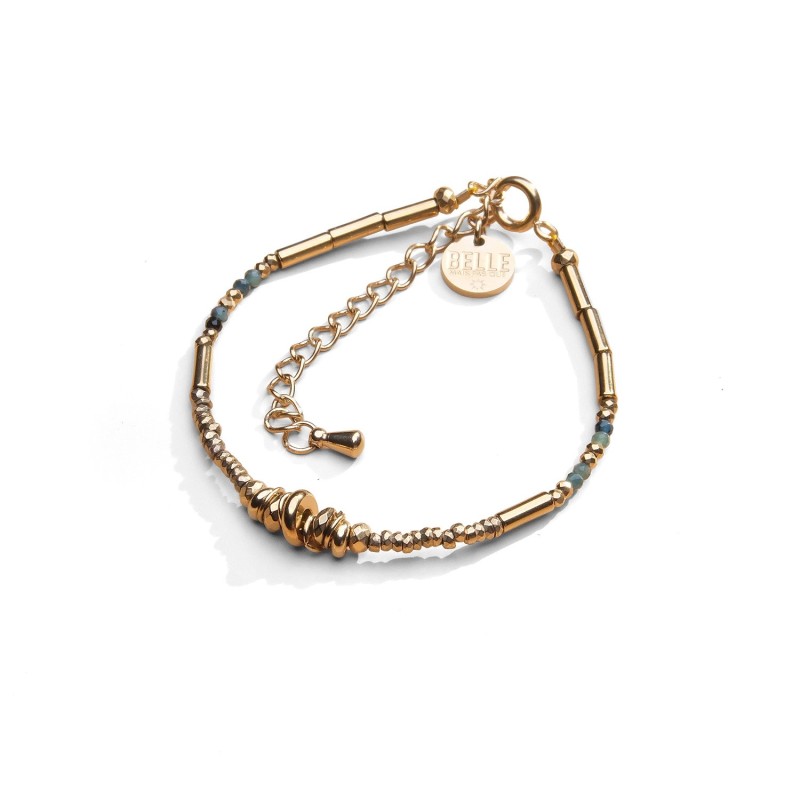 Bracelet Juliette tourmaline bleue | Belle mais pas que