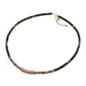 Collier Jeanne spinelle noir | Belle mais pas que