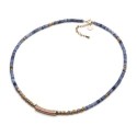 Collier Jeanne saphir & sodalite | Belle mais pas que