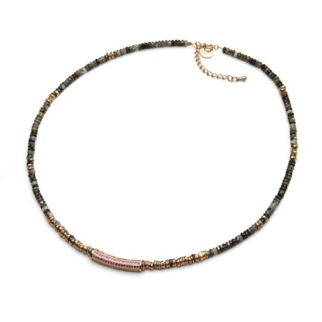 Collier Jeanne jade néphrite du Canda | Belle mais pas que