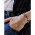 bracelet stone lucky charms spinelle noir | Belle mais pas que