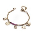 bracelet stone lucky charms rubis | Belle mais pas que