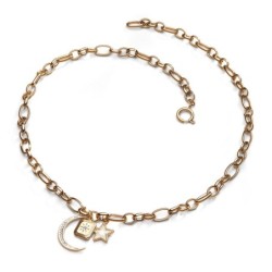 Collier Lucky charms lune | Belle mais pas que