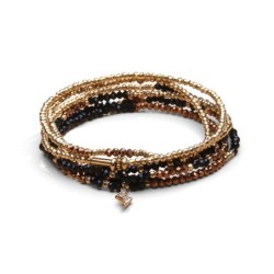 Bracelet Gaby 6 tours et sautoir | Belle mais pas que