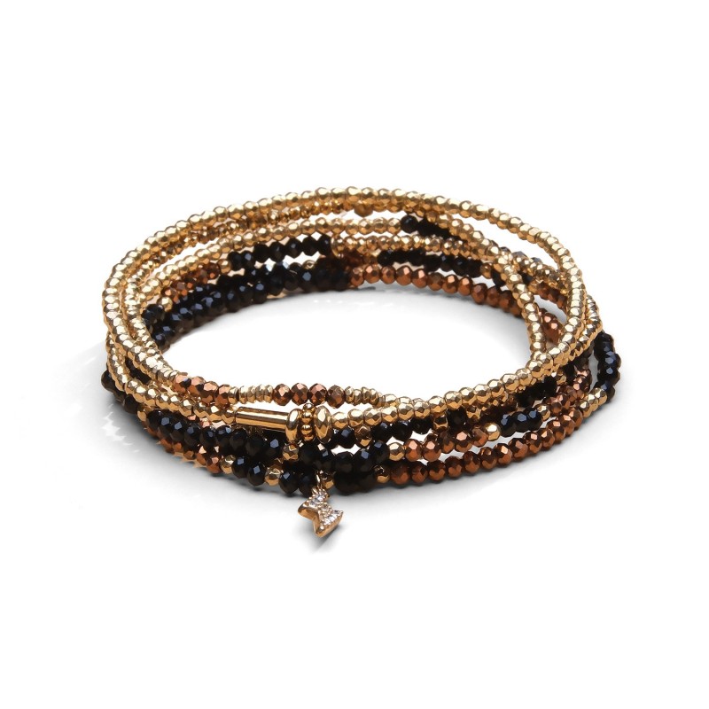 Bracelet Gaby 6 tours et sautoir | Belle mais pas que