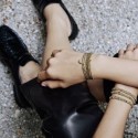 Bracelet élastique 3 tours & collier Ness liberté sertie | Belle mais pas que