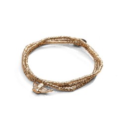 Bracelet élastique 3 tours & collier Ness ange gardien | Belle mais pas que