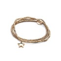 Bracelet élastique 3 tours & collier Ness belle étoile | Belle mais pas que