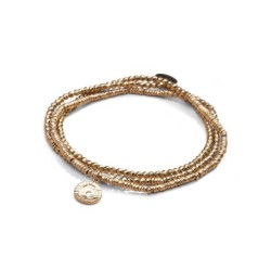 Bracelet 3 tours / collier Ness journée ensoleillée | Belle mais pas que