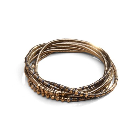 Bracelet élastique 6 tours & sautoir Nahée | Belle mais pas que