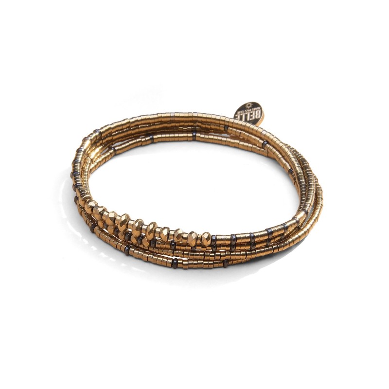 Bracelet élastique 4 tours & sautoir Nahée | Belle mais pas que