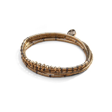 Bracelet élastique 4 tours & sautoir Nahée | Belle mais pas que