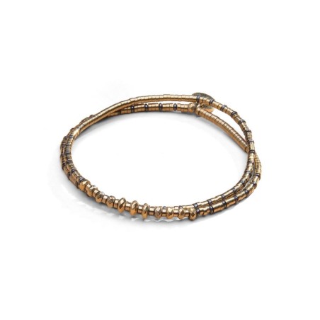 Bracelet élastique 2 tours Nahée | Pierres naturelles | Belle mais pas que