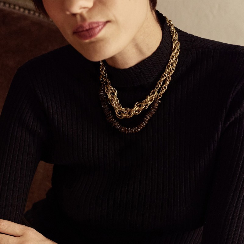 Collier Lyv bronzite | Belle mais pas que