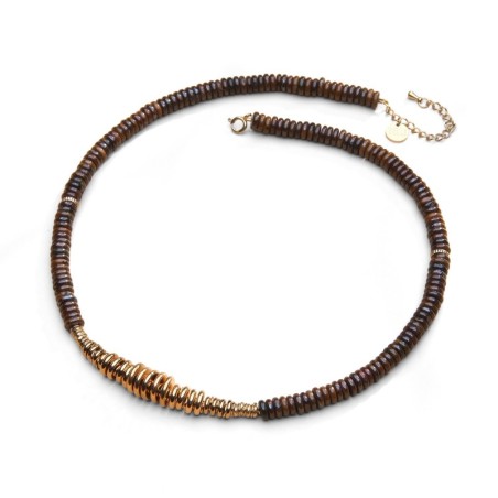Collier Sacha bronzite | Belle mais pas que