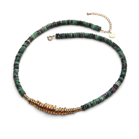 Collier Sacha rubis zoïste | Belle mais pas que