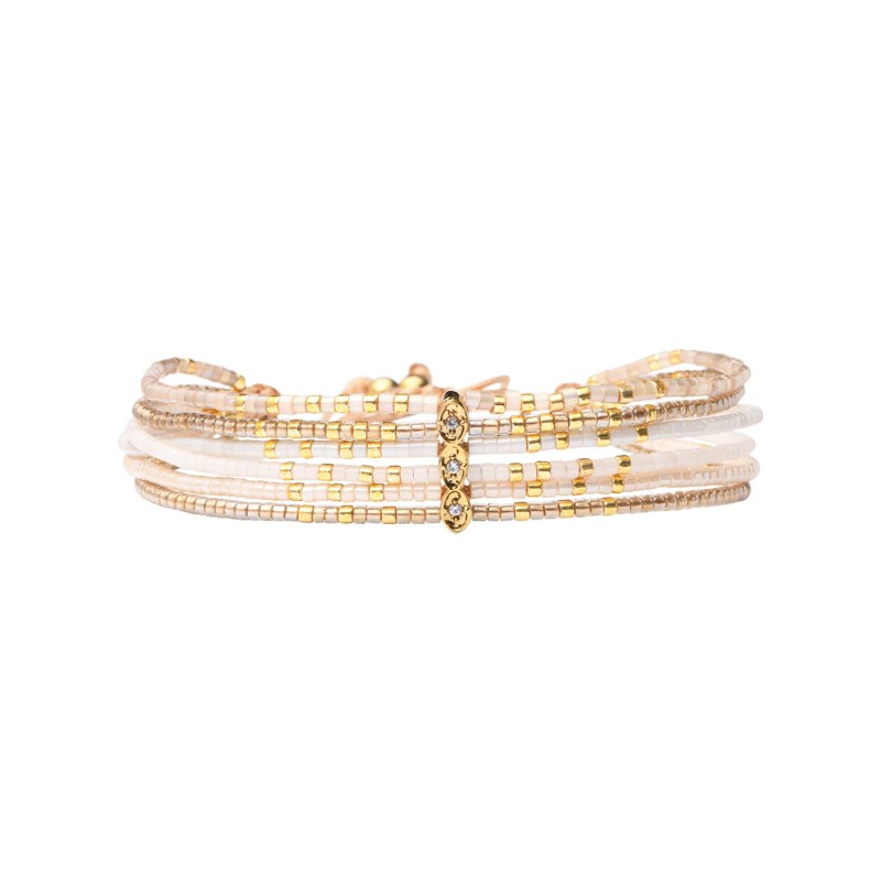 Bracelet White jasmin Aya