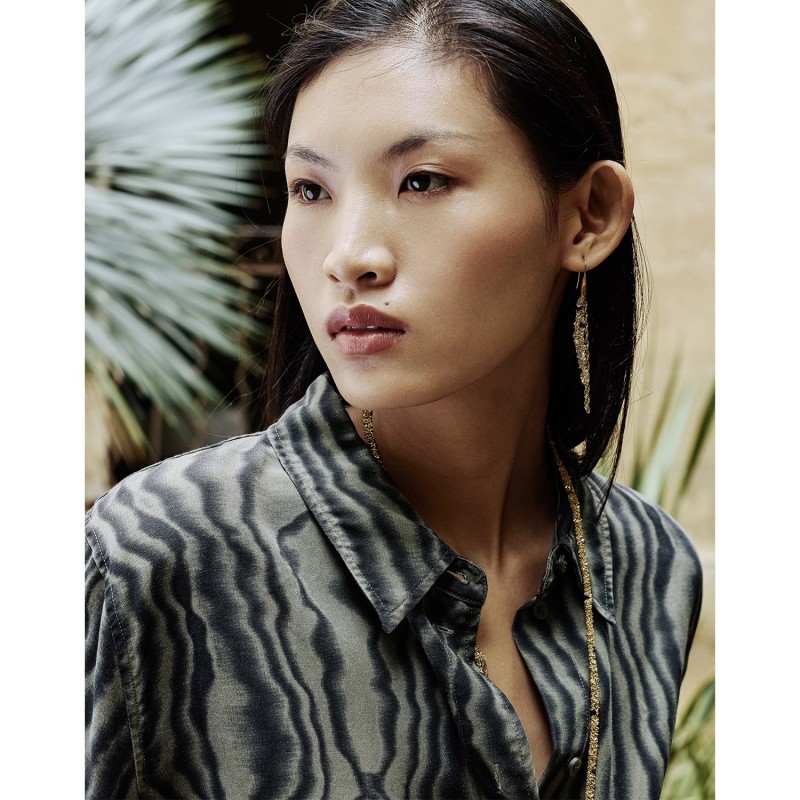 Boucles d’oreilles Romy saphir & rubis | Belle mais pas que