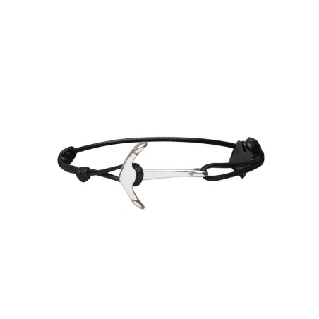 Bracelet Matteo noir ancre | Bracelet homme | Belle mais pas que
