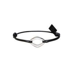 Bracelet Matteo noir losange large | Bracelet homme | Belle mais pas que