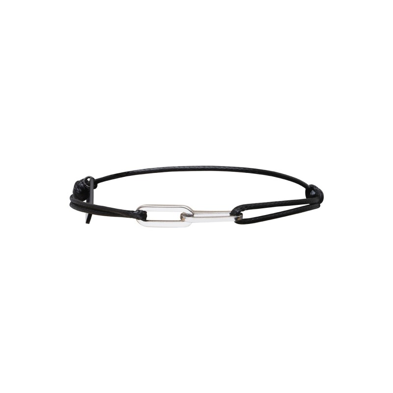 Bracelet Matteo noir double maillon | Bracelet homme | Belle mais pas que