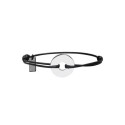Bracelet Matteo noir disque | Bracelet homme | Belle mais pas que