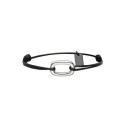 Bracelet Matteo noir squircle large | Bracelet homme | Belle mais pas que
