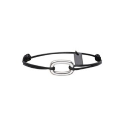 Bracelet Matteo noir squircle large | Bracelet homme | Belle mais pas que