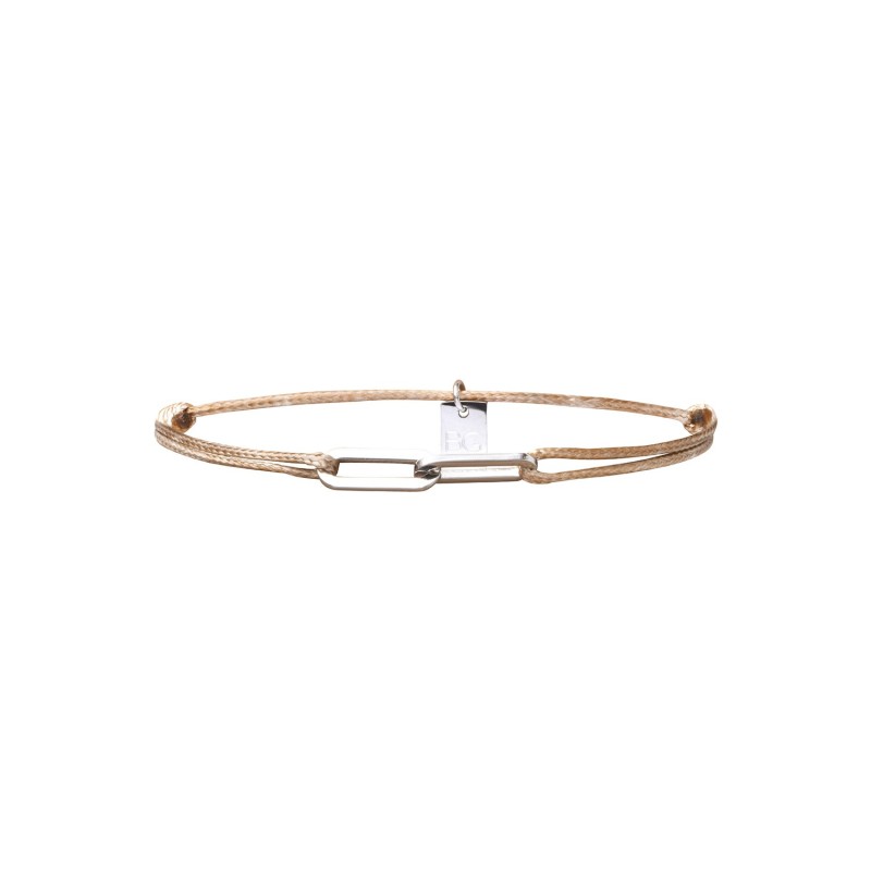 Bracelet Matteo nude double maillon | Bracelet homme | Belle mais pas que