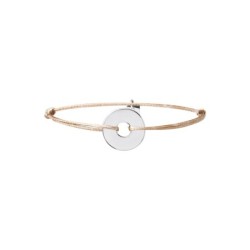 Bracelet Matteo nude disque | Bracelet homme | Belle mais pas que