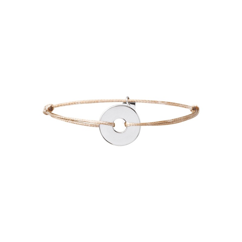 Bracelet Matteo nude disque | Bracelet homme | Belle mais pas que