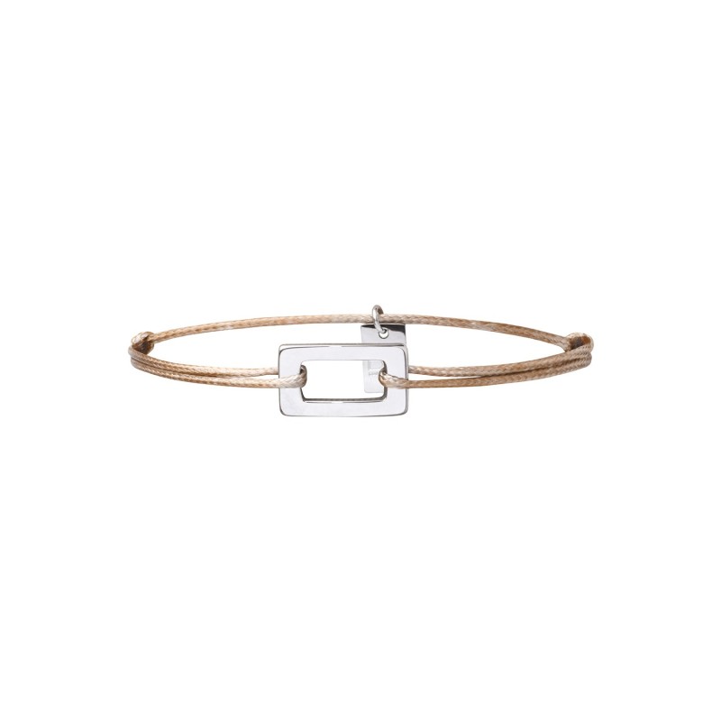 Bracelet Matteo nude plaque | Bracelet homme | Belle mais pas que