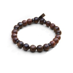 Bracelet Mika wood bronzite | Bracelet homme | Belle mais pas que